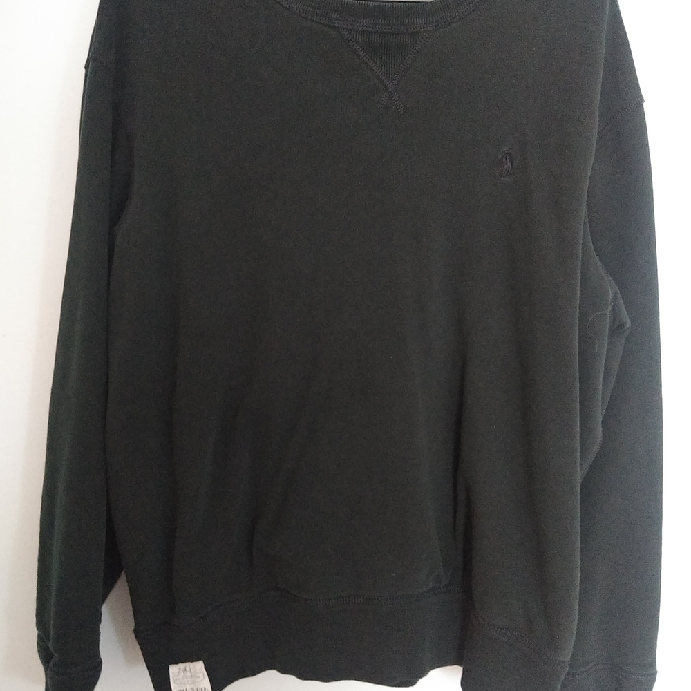 Polo Ralph Lauren Men's Crewneck Thermal sweatshirt One Khaki and One Black XL - Picture 2 of 6